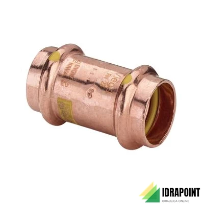 MANICOTTO 2615 CON BATTENTE RAME PRESSIONE GAS Ø 22 F/F