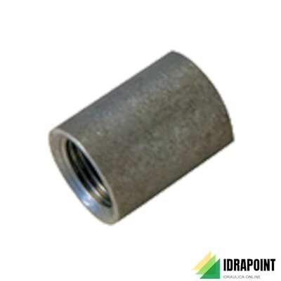 MANICOTTO IN ACCIAIO NERO Ø 1/2
