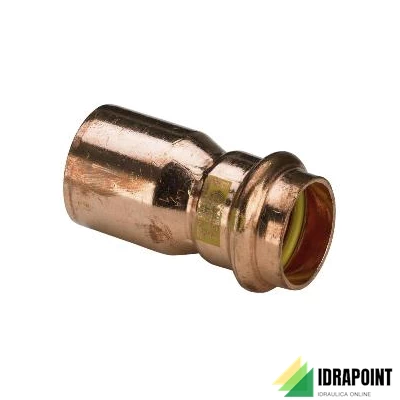 MANICOTTO RIDOTTO 2615.1 RAME A PRESSIONE GAS Ø 15X16 M/F