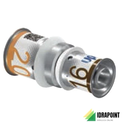 MANICOTTO UNIPIPE DOPPIO Ø 25X20 MM