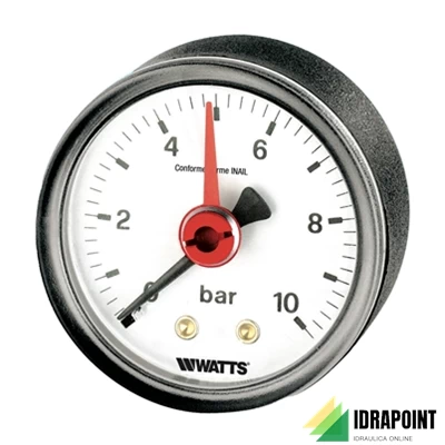 MANOMETRO ATTACCO POSTERIORE Ø 1/4