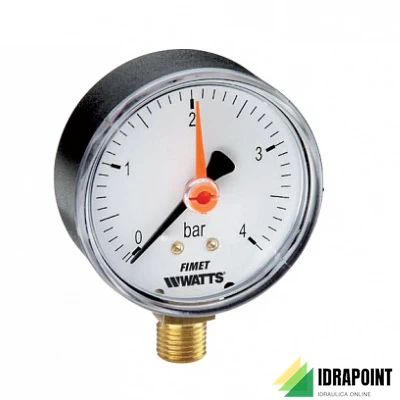 MANOMETRO ATT.RADIALE BAR 0-16 INAIL