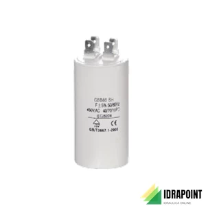 CONDENSATORE CON ATTACCHI FASTON 12,5 µF - 450 V