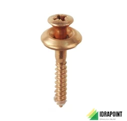 VITE RAME 5X35 CON RONDELLA E GUARNIZIONE CONFEZIONE 100 PZ.