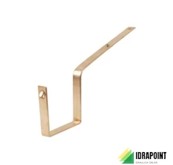 SOSTEGNO CON STRAPPO X DOCCIA IN RAME SV.33 A CASSETTA