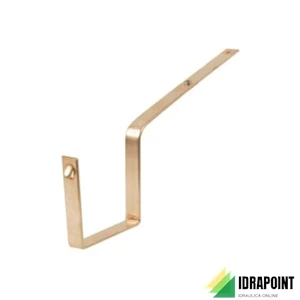 SOSTEGNO CON STRAPPO X DOCCIA IN RAME SV.33 A CASSETTA