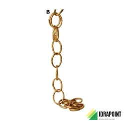 CATENA RAME OVALE Ø 70X55 MM