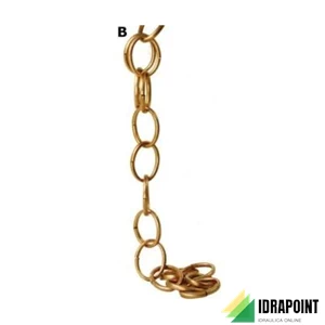 CATENA RAME OVALE Ø 70X55 MM