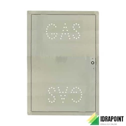 SPORTELLO X CONTATORE GAS IN ACCIAIO INOX 500X300 MM