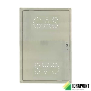 SPORTELLO X CONTATORE GAS IN ACCIAIO INOX 500X300 MM