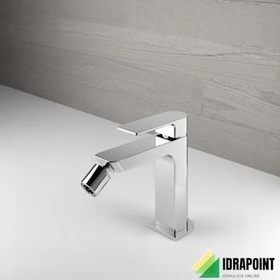 MISCELATORE BIDET 145 MM CON SALTARELLO - SERIE TEO CROMO