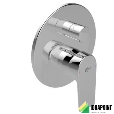 MISCELATORE  INCASSO DOCCIA CON DEVIATORE - SERIE CERAMIX