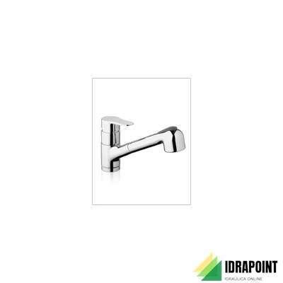 MISCELATORE LAVELLO MONOFORO CON DOCCIA  H2VIP