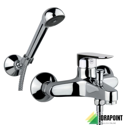 MISCELATORE VASCA ESTERNO CON DUPLEX KEVON E DOCCIA BETA