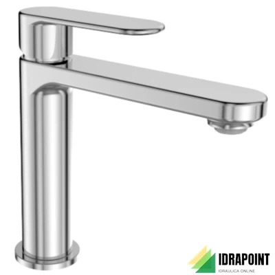 MIX LAVABO MEDIO HEDRA CROMATO CON PILETTA CLICK-CLACK