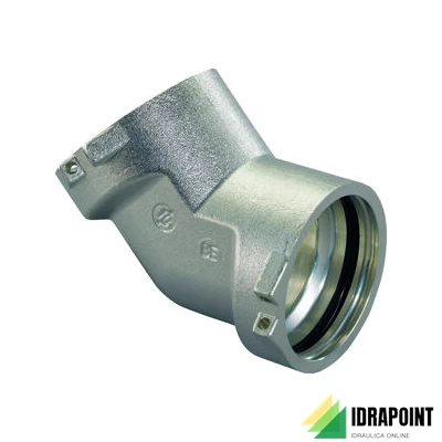 MLC RS2 CURVA 45° MODULARE Ø 25-32-40-50-63-75 MM