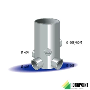 NICOLL POZZETTO 4 VIE ALTO SENZA TAPPO