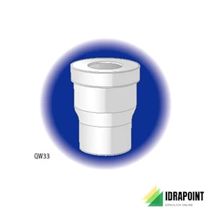 NICOLL MANICOTTO MASCHIO Ø 100 MM QW 33