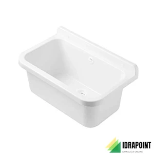 PILOZZO A MURO IN POLIPROPILENE 55X34X21 CM. CON SIFONE