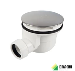 PILETTA PIATTO DOCCIA Ø 90 MM COPERCHIO Ø 120 CROMO