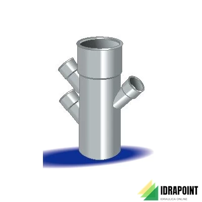 NICOLL BRAGA Ø 100/40/40/40 MM RT 742S