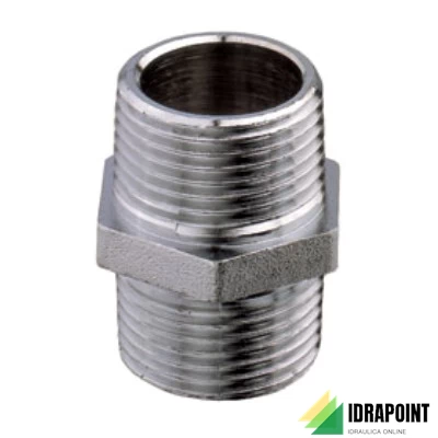 NIPLES OTTONE CROMATO Ø 1/2