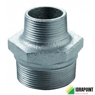 NIPLES RIDOTTO ZINCATO Ø 2