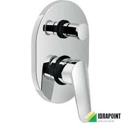 MISCELATORE DA INCASSO DOCCIA C/DEVIATORE - SERIE BLUES