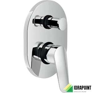 MISCELATORE DA INCASSO DOCCIA C/DEVIATORE - SERIE BLUES