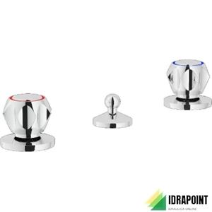 BATTERIA PER BIDET 3 FORI - SERIE NUOVA FLORA