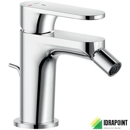 MISCELATORE BIDET CROMATO CON SCARICO SERIE YOYO