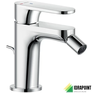 MISCELATORE BIDET CROMATO CON SCARICO SERIE YOYO