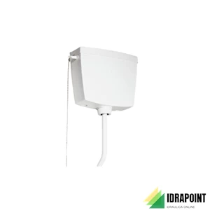 CASSETTA ALTA TURCHESE BIANCA