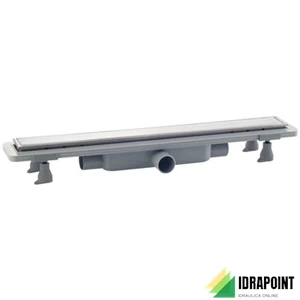 CANALETTA ACCIAIO INOX 1000X60XH60 MM PIASTRELLABILE