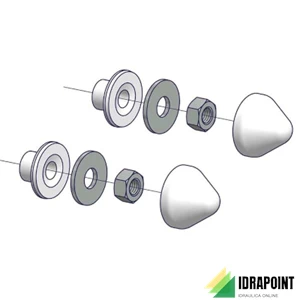 KIT CAPPUCCI DI COPERTURA PER SANITARI SOSPESI