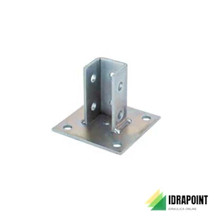 BASE APPOGGIO CENTRALE PER PROFILATO 41X41 MM