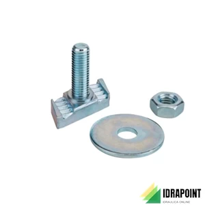 BULLONE A MARTELLO M10X40 PER PROFILO PESANTE