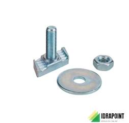 BULLONE A MARTELLO M10X40 PER PROFILO PESANTE