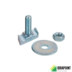 BULLONE A MARTELLO M10X40 PER PROFILO PESANTE