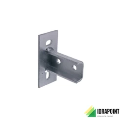 SUPPORTO A PARETE X PROFILATO ATTACCO ORIZZONTALE