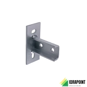 SUPPORTO A PARETE X PROFILATO ATTACCO ORIZZONTALE