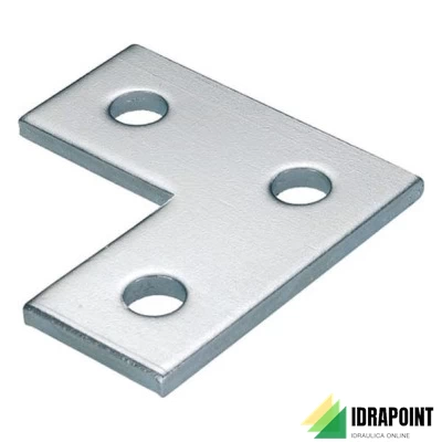 PIASTRA DI CONGIUNZIONE A 3 FORI AD 