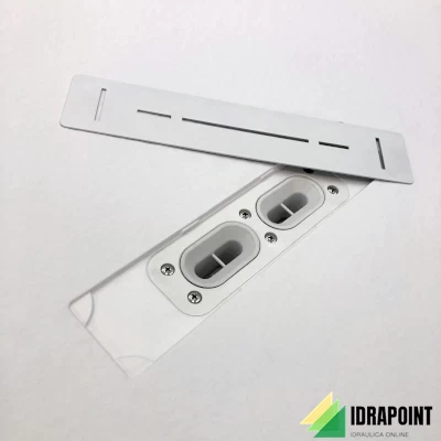 PIATTO DOCCIA ARDESIA PLUS BIANCO 100 X 80 CM  H2,6