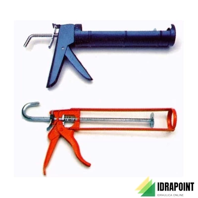 PISTOLA SILICONE IN ALLUMINIO ANTIGOCCIA