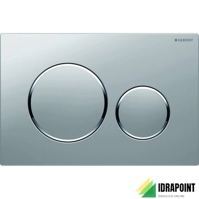 PLACCA DI COMANDO SIGMA20 SATINATO/CROMO/SATINATO