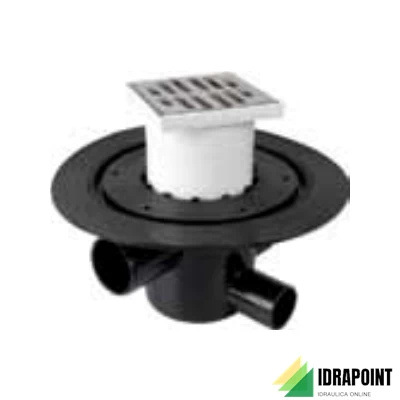 POZZETTO PEHD PIASTRA Ø 100X100 MM 3 US