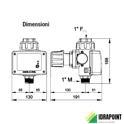 PRESFLOVARIO REG.0,8-2,4BAR 2HP