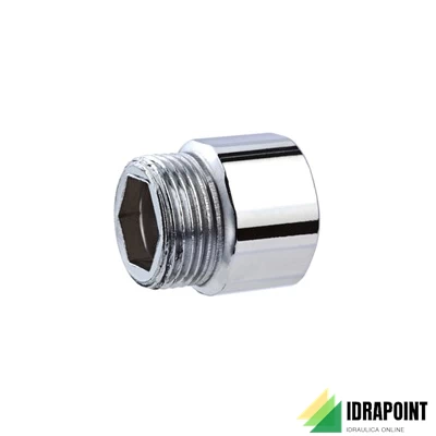 PROLUNGA ACCIAIO ZINCATO Ø 25X3/8