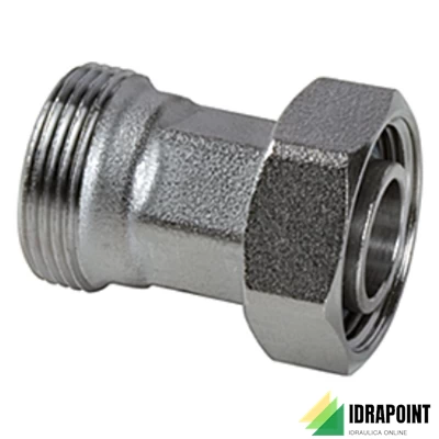 PROLUNGA CON CALOTTA GIREVOLE Ø 3/4'' F NON CROMATA