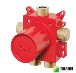 PARTE INCASSO UNIVERSALE MISCELATORE MONOCOMANDO DOCCIA